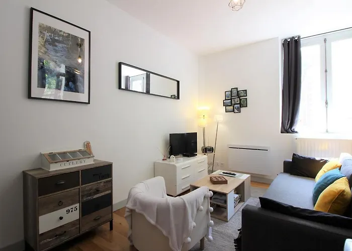 Bel T2 Duplex En Hyper Centre, 3*, Parking, 4 Pers., Proche Thermes Et Commerces - Fr-1-608-233 Appartement *